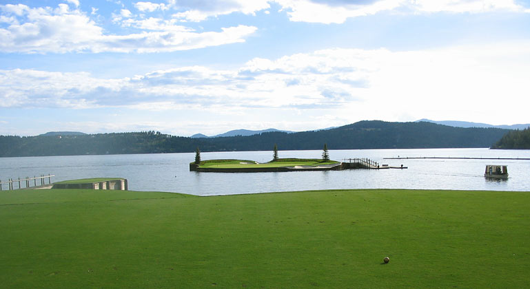 Coeur d'Alene Resort Golf Course - Coeur d'Alene, Idaho - Golf Course Picture