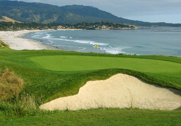 Pebble Beach Golf Links - Pebble Beach, California - Golf Course Picture