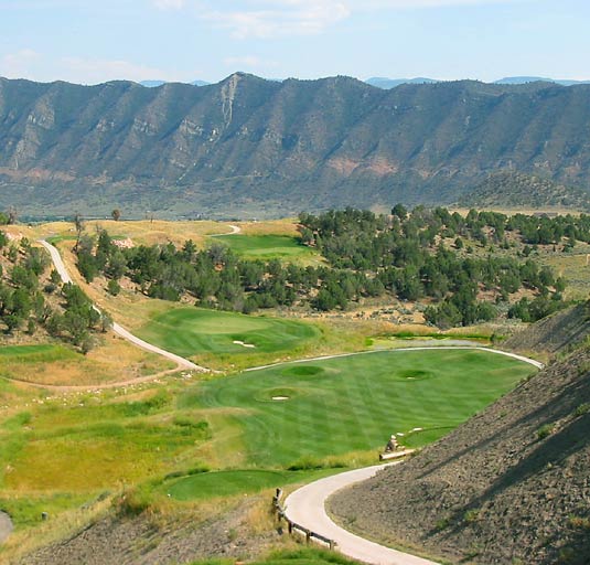 Lakota Canyon Ranch - New Castle, Colorado - Golf Course Picture
