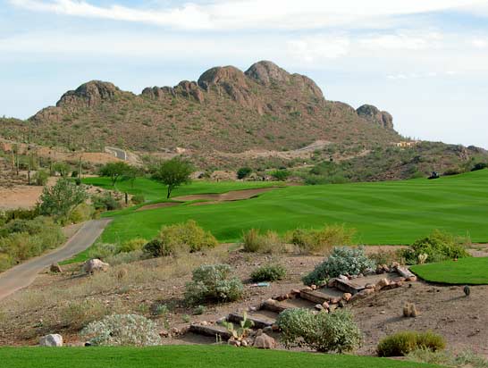Gold Canyon - Dinosaur Mountain - Phoenix, Arizona - Golf Course Picture