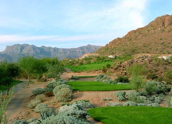 Gold Canyon - Dinosaur Mountain - Phoenix, Arizona - Golf Course Picture